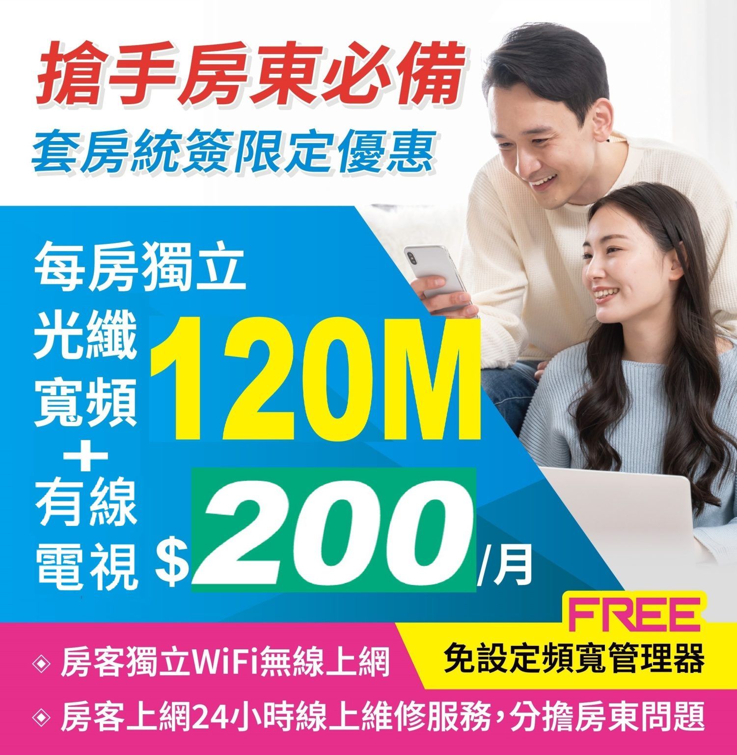 套房優惠示意圖